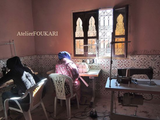 Atelier FOUKARI作業風景