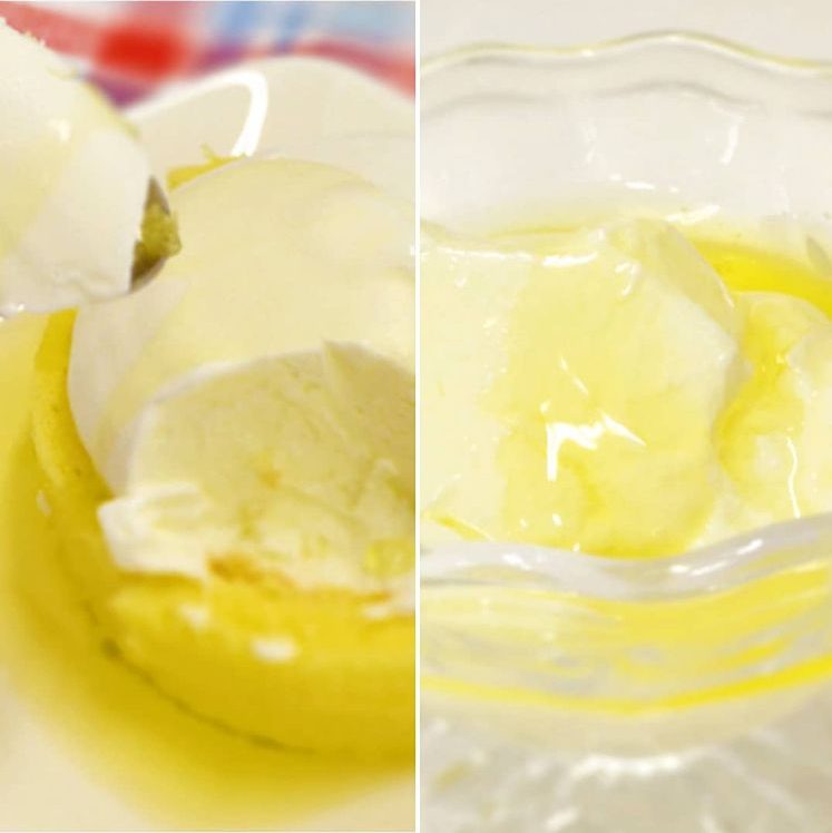 アルガンオイルバニラアイス・ヨーグルト