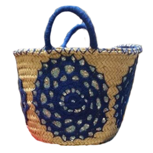モロッコ直輸入かごバッグ